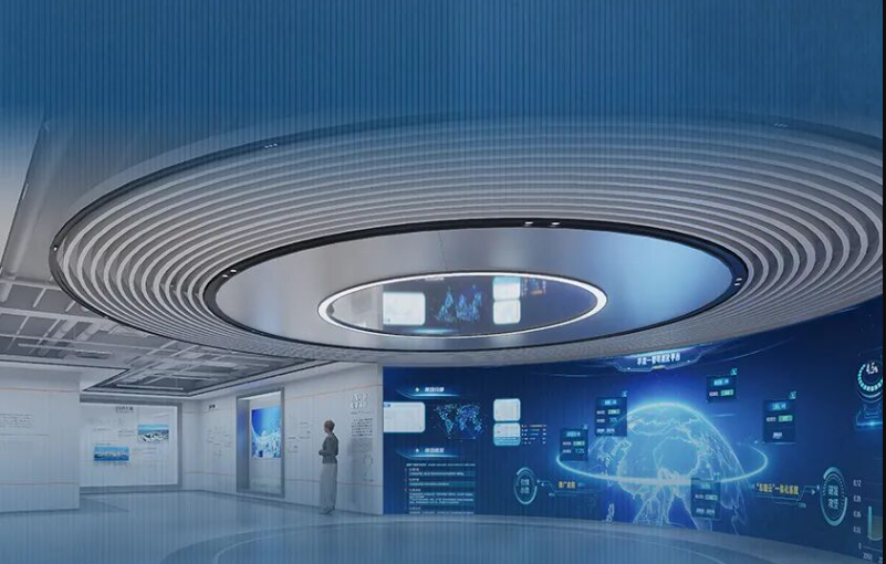 科技之光照射强国重器：ca88LED显示屏打造华龙一号展示中心